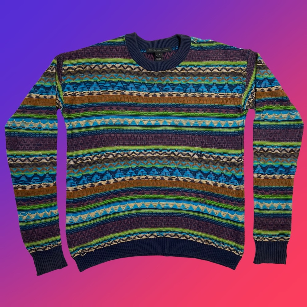 MARC BY MARC JACOBS Inside Out Multicolor Sweater
